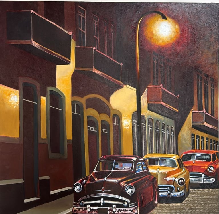 Obra Setembro Amarelo - óleo sobre tela