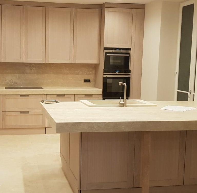 Wholesale natural stone travertine for kitchen