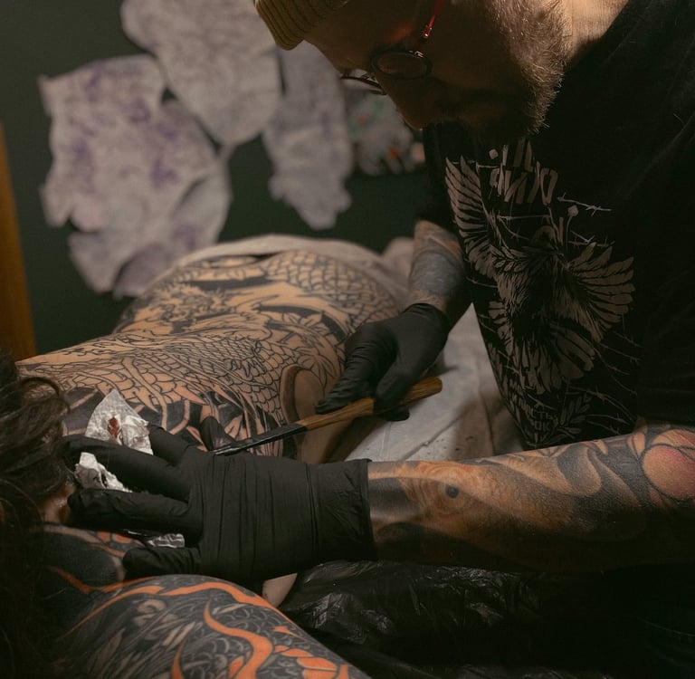 tebori japanese tattoo munich irezumi germany