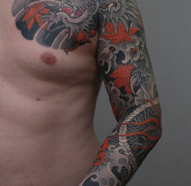 Beste japanische Tattoo Künstler Deutschland