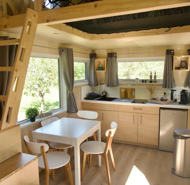 Cuisine Tiny-house Saignon (Luberon)