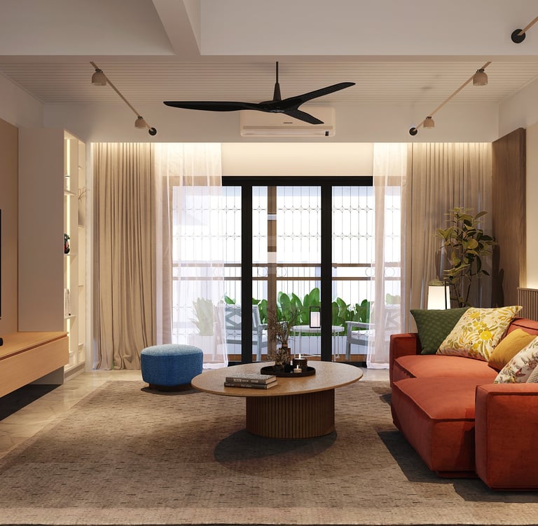 house 11 pj living area