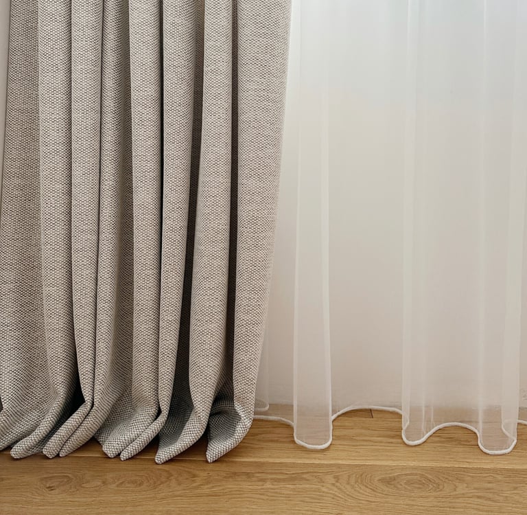 užuolaidų klostės