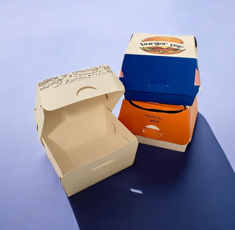 Custom Burger Box - ecopacking