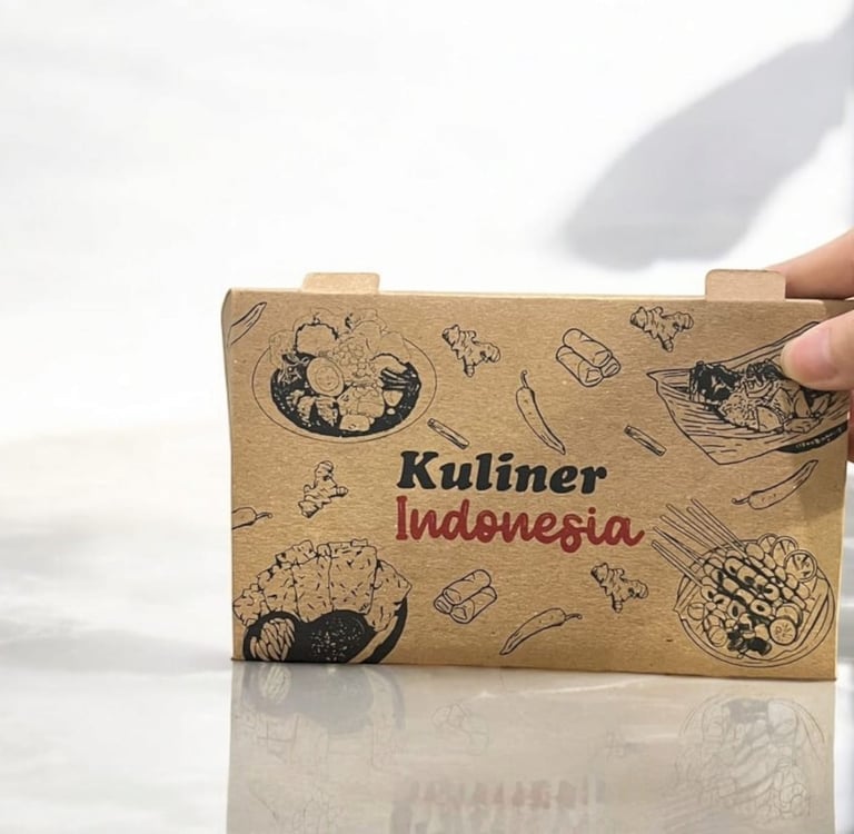 lunch box kuliner indonesia - ecopacking