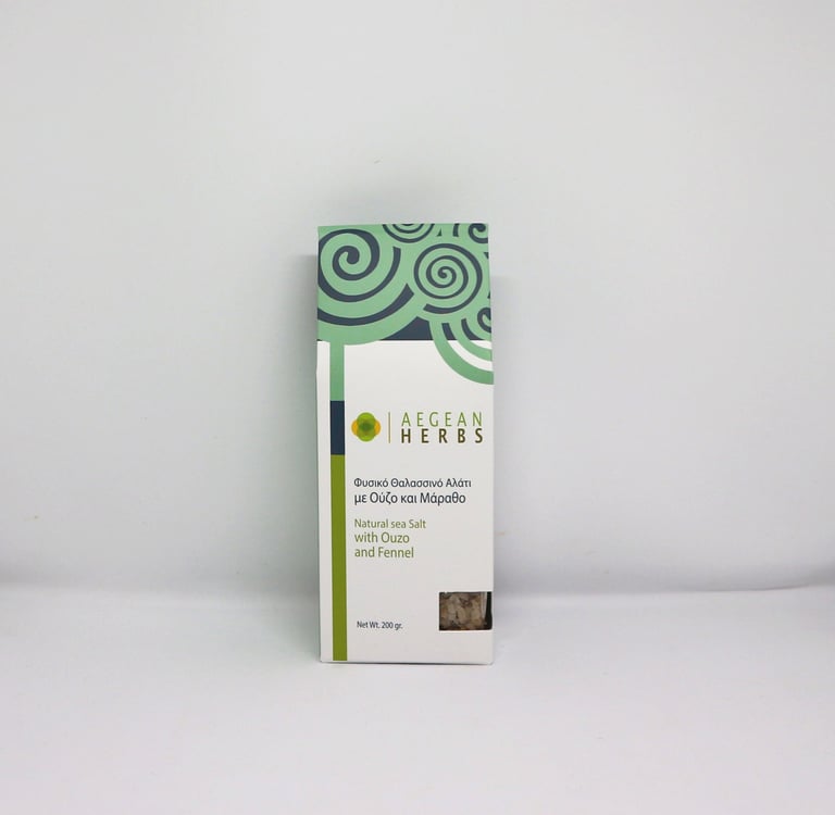 Aegean Herbs - Αλάτι με Ούζο και Μάραθο