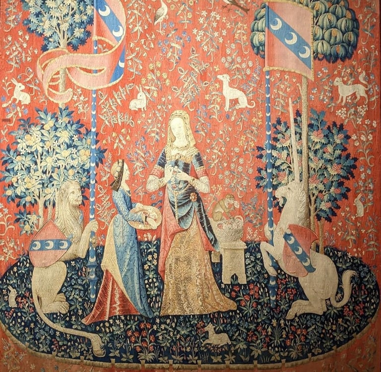 Tapisseries de La Dame à la Licorne :  Odorat