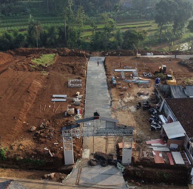The Halimun Salak Kavling Villa Bogor Selatan foto dari udara