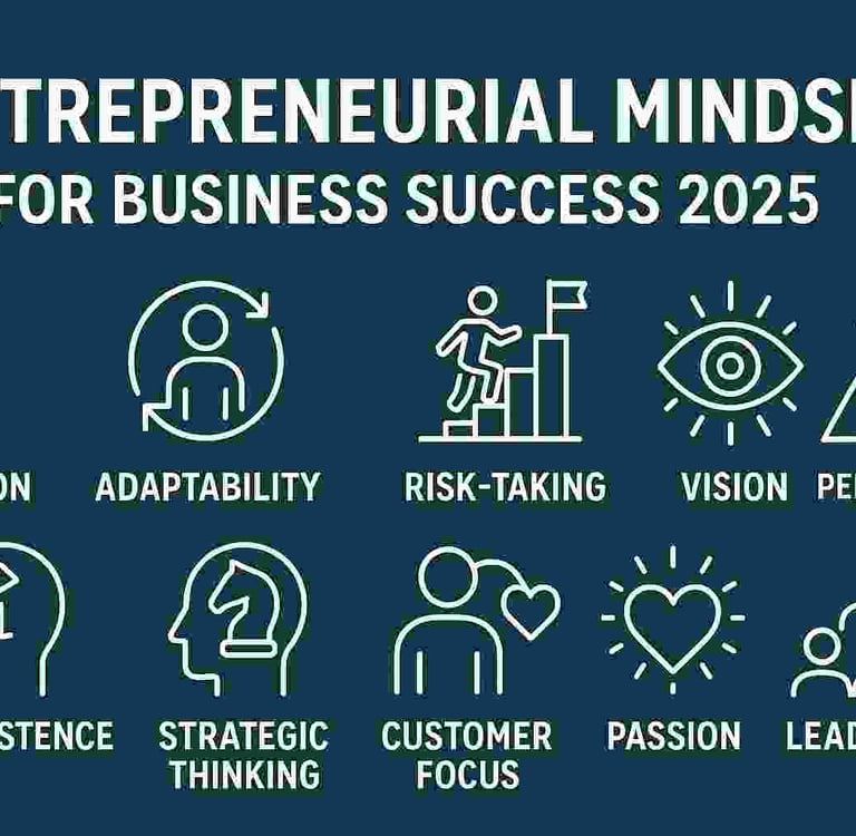 9 Entrepreneurial Mindsets for Business Success 2025