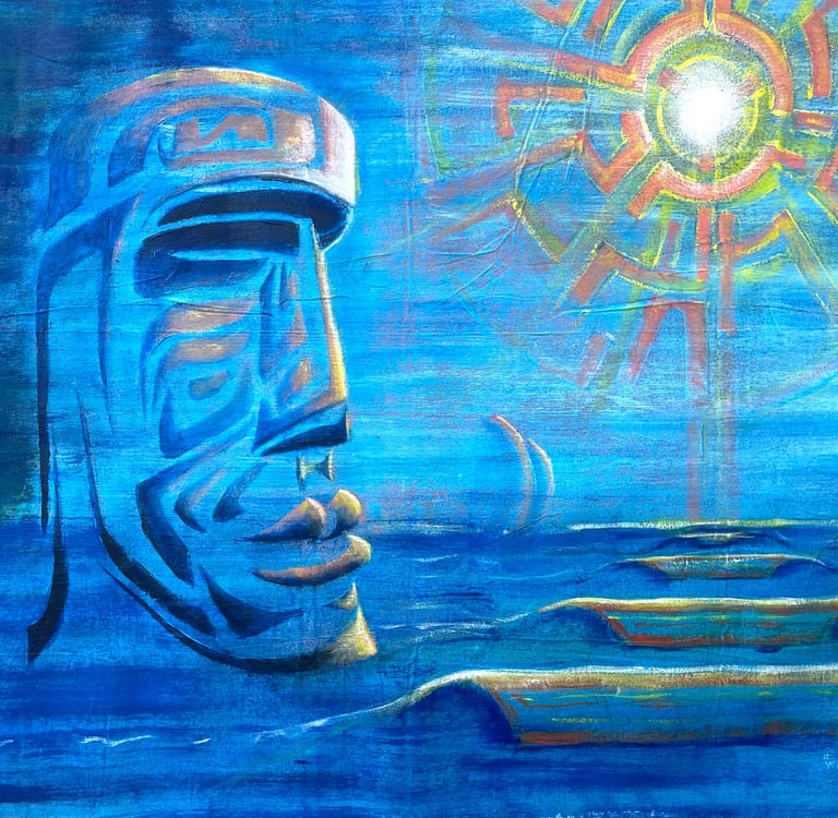 MOAI abstract Landscape