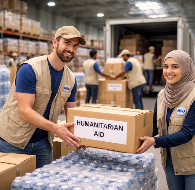 How humanitarian aid reaches Gaza in 2026 from donation to distribution process