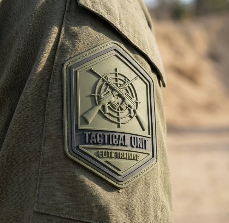 etiqueta emborrachada em farda