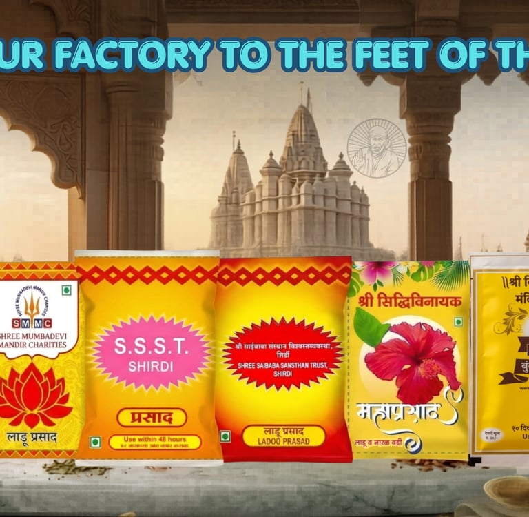 Sk Agro Foodtech Prasad Pouches