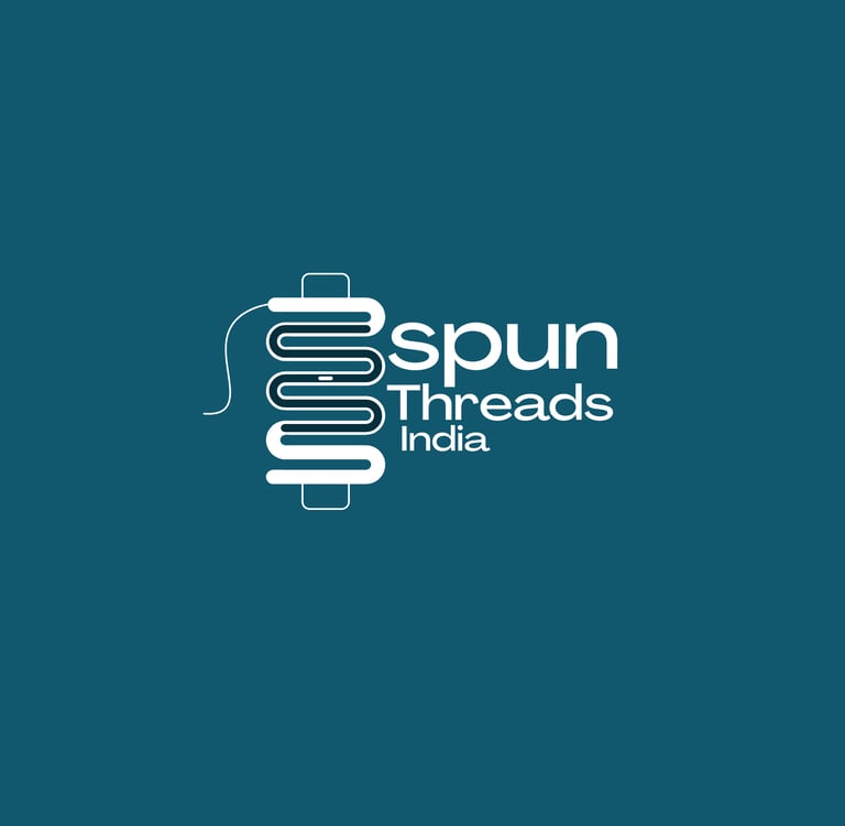 Spunlex Premium Sewing Thread Brand Logo Spun Threads India SPTI Spunlex Logo Spun Polyester Sewing