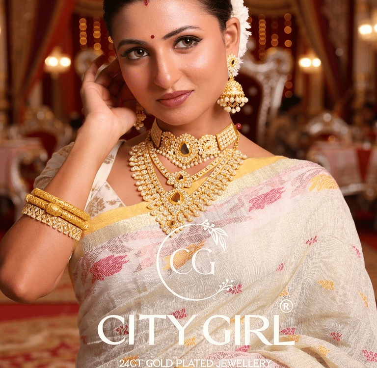 citygoldjewellerybangles.in - 18Carat Gold plated Bridal wear bangles for women, bridal sets with AD