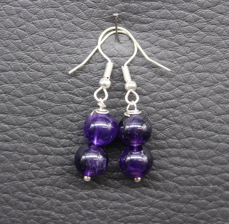 Boucle d'oreille en pierre naturelle