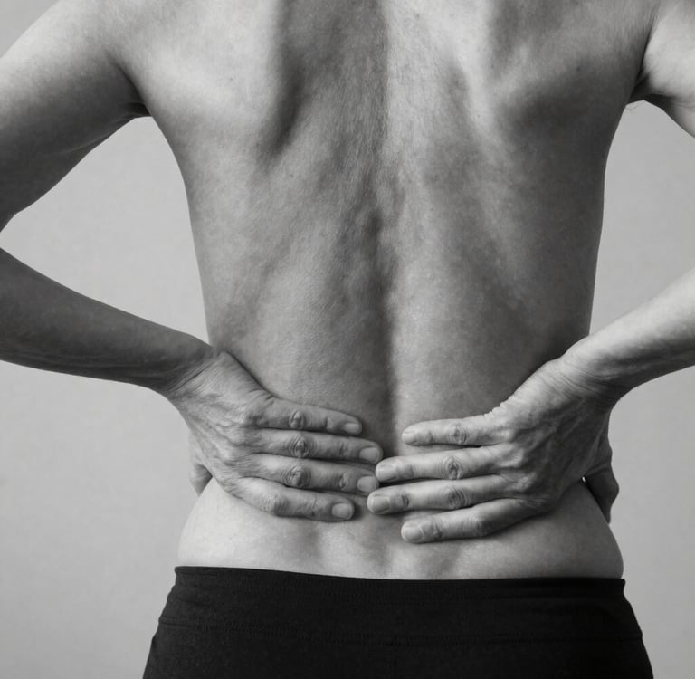 A man standing in the snow next to a sign