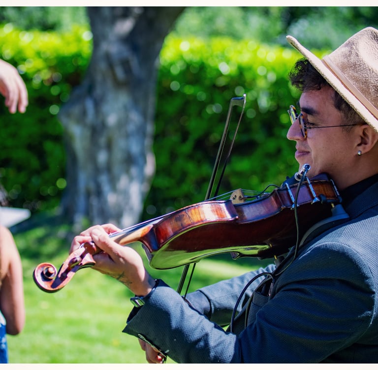 Reserva a Mauro Ruiz, violinista profesional, para bodas y eventos exclusivos en Valencia y España.