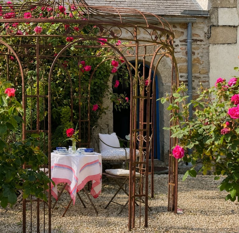 Terrasse et entrée indépendante