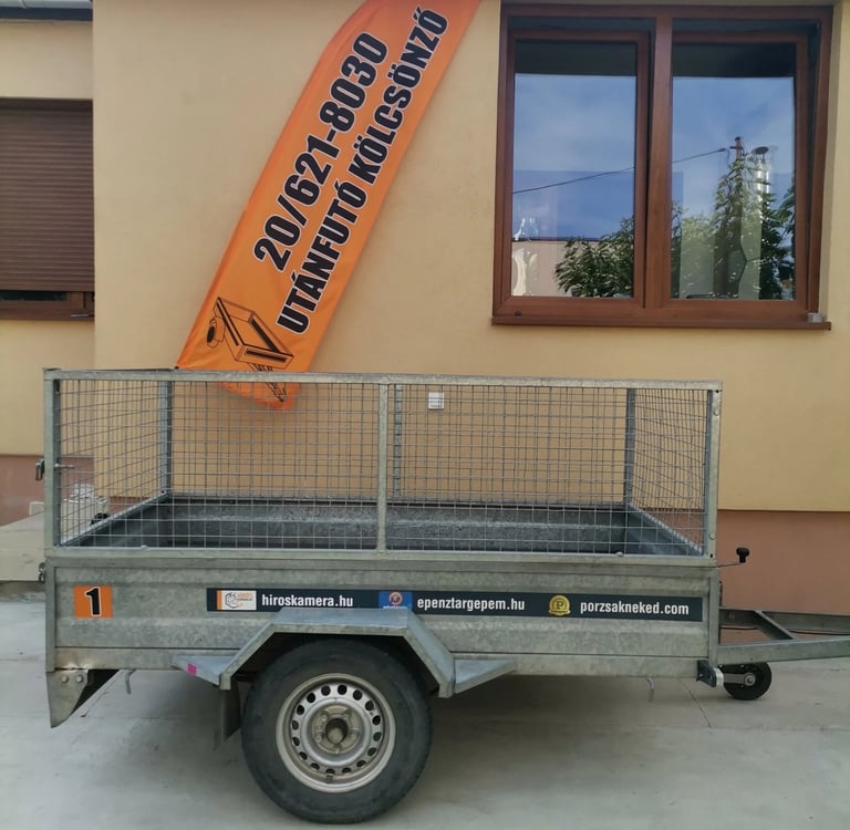 utánfutó kölcsönzés