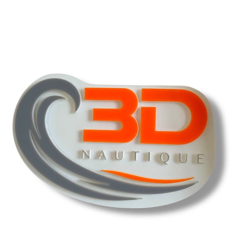 Impression 3D logo 3D Nautique