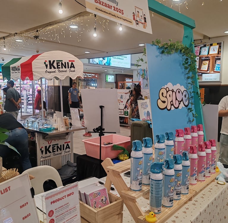 sploo pop up bazaar event ibu family bazaar bangsar village 1 kl