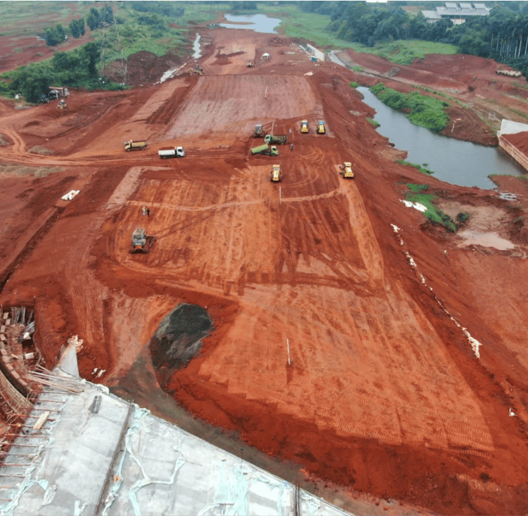 PT Karunia Gemilang Utama Saat Mengerjakan Proyek Tol Serbaraja Seksi 1a