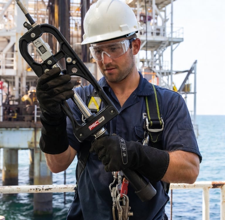 PSC Gulf Oil Filed Hands Free Tool Offshore
