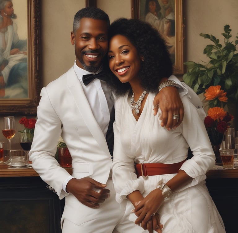 A cozy reading nook with a stack of Susan Montgomery's books featuring bold black romance covers.