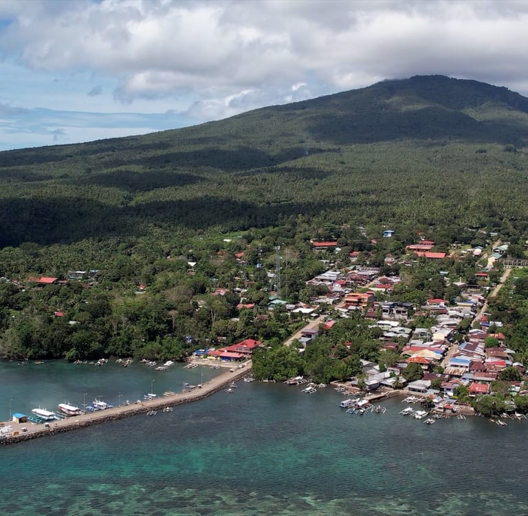 Balut Island Town Proper