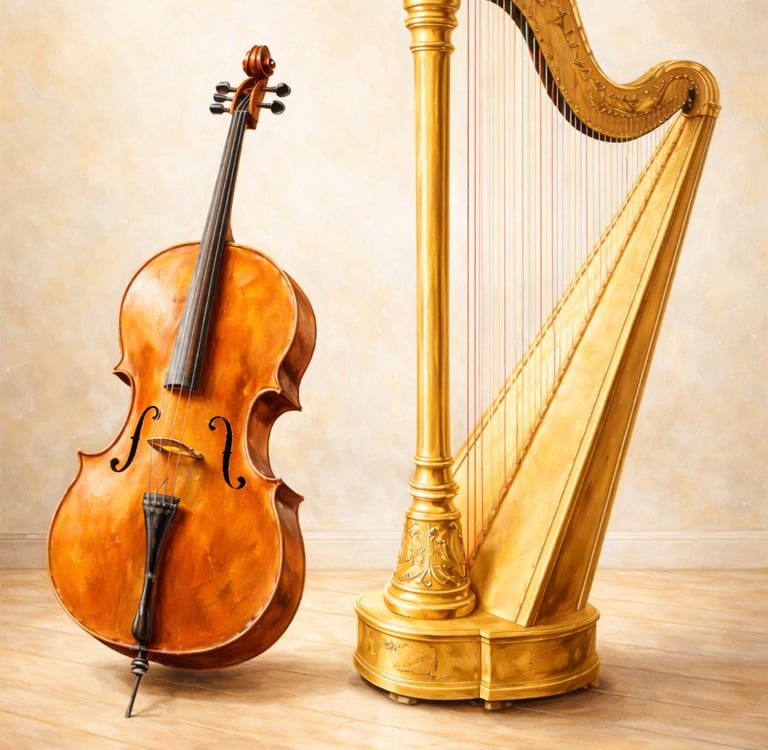 Cello & Harp Duo Repertoire