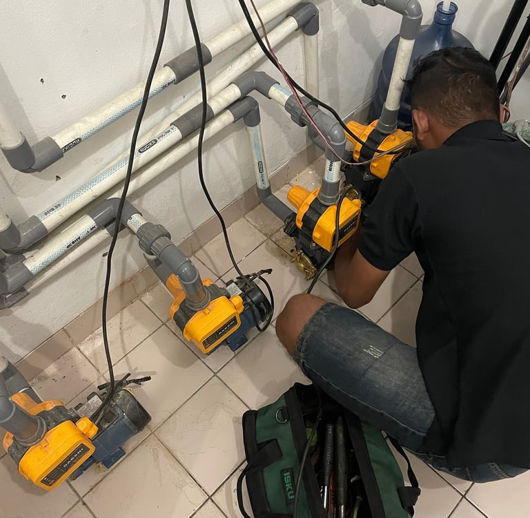 servis pompa air
