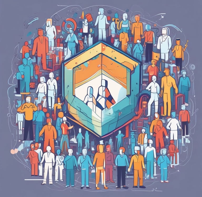 black blue and yellow textile