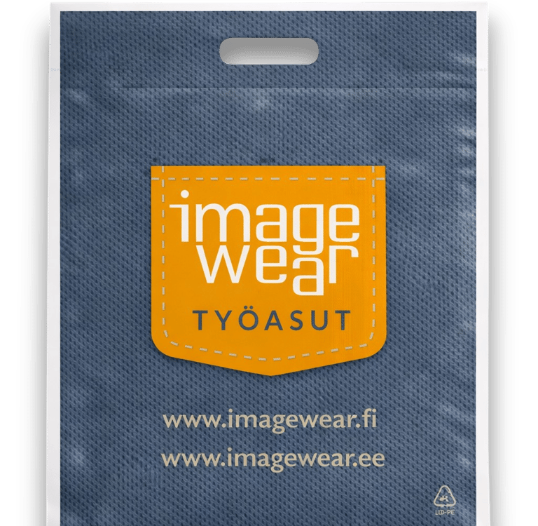 Muovikassi kantoaukolla