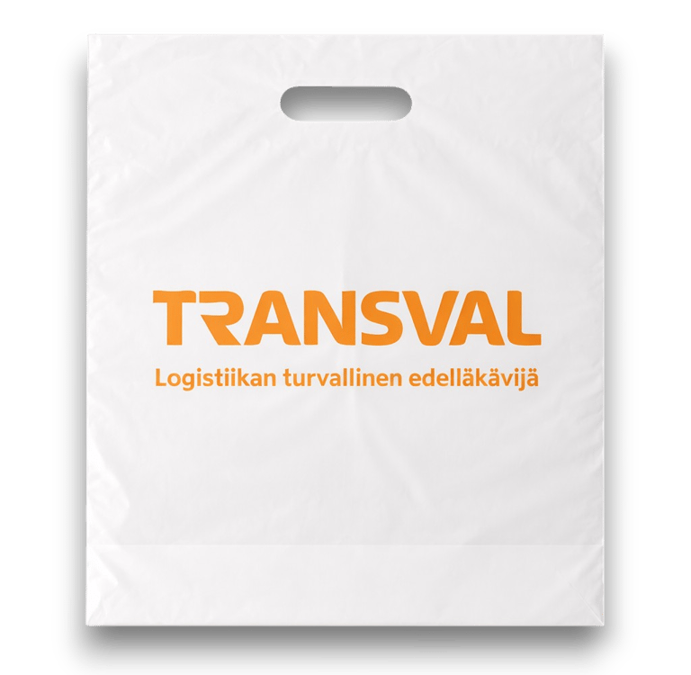 Muovikassi kantoaukolla