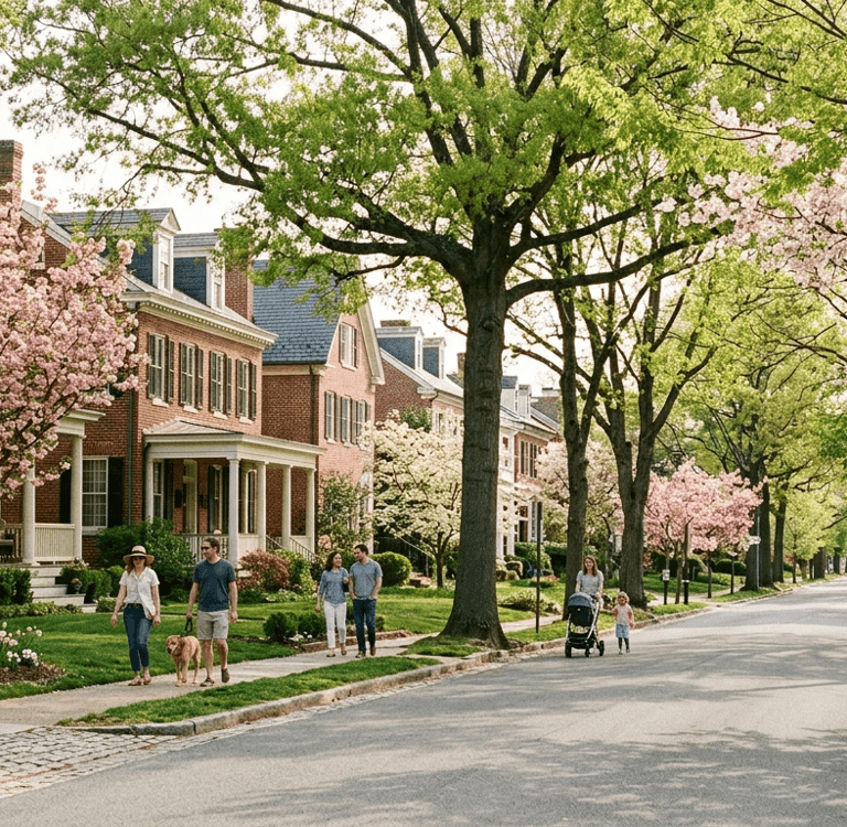 Primavera nos Estados Unidos como uma das melhores épocas para viajar.