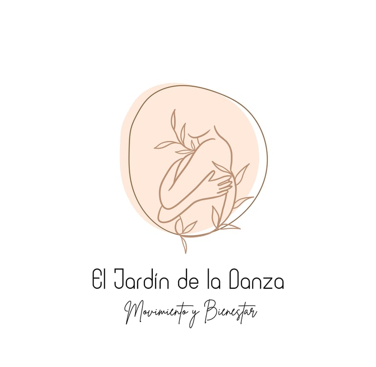 Logotipo el jardin de la danza diseño grafico de llavoretes social media branding