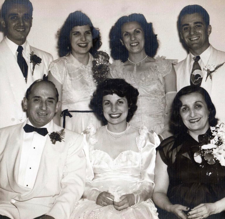 Italian ancestors who emigrated from Italy to the United States in the early 1900s