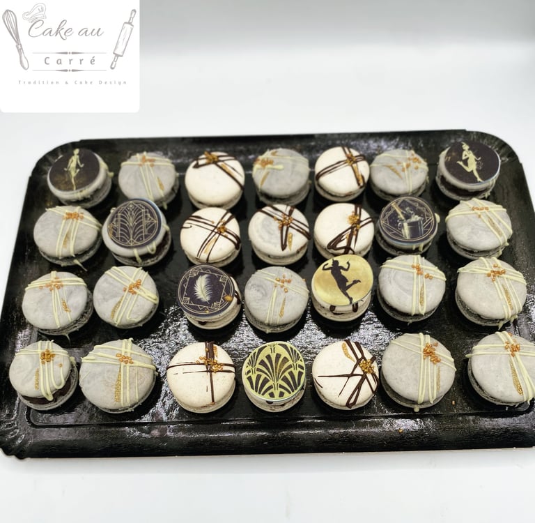 Macarons thème Gatsby