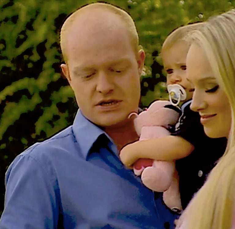 Nicky Ladanowski and Jake Wood BBC