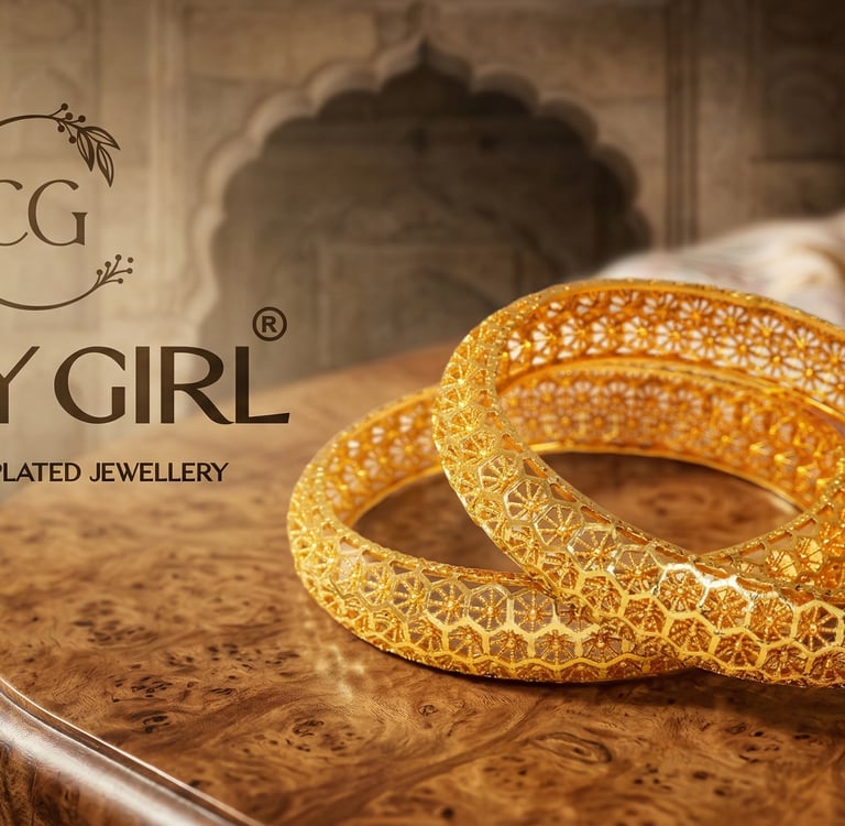 Gold imitation bangles India — Party Wear -  citygirljewellery.com