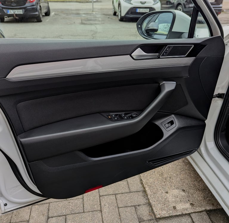 VW Passat Türverkleidung Reinigung und Pflege in Schleswig-Holstein – Detail Taxi Referenzen