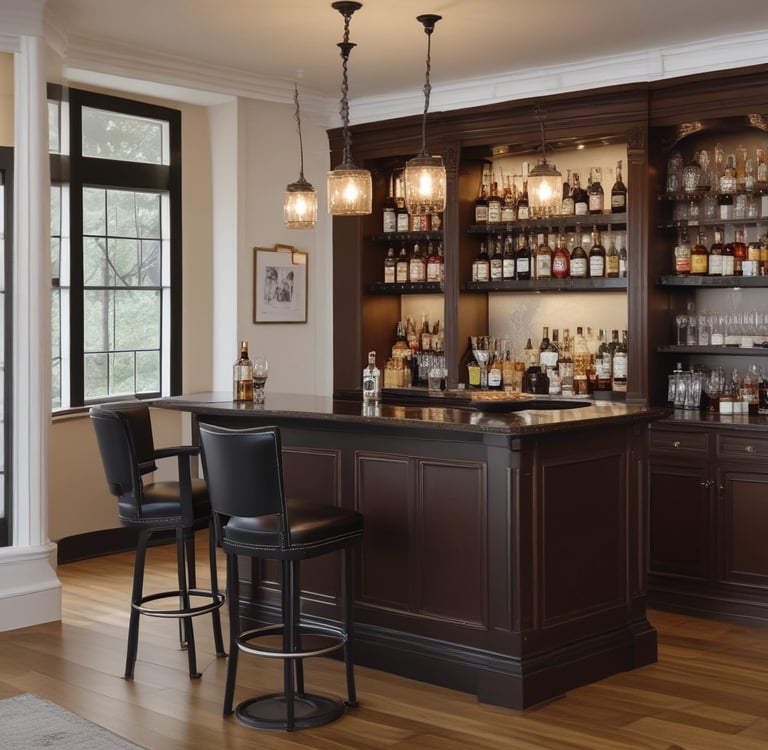 A man sitting in a chair next to a van