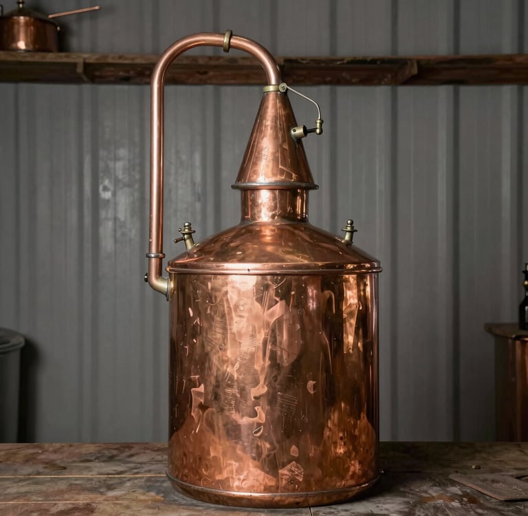 The Old Bushmills shot glass