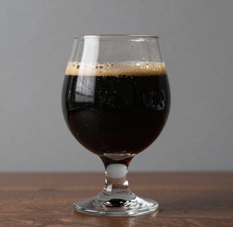 a bottle of beer on a black background