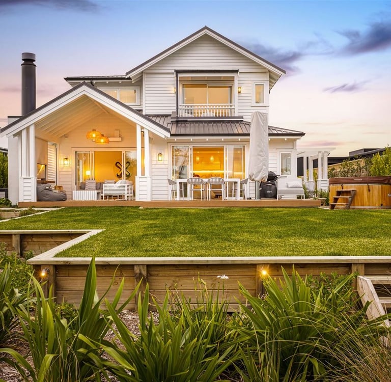 outdoor living Riverhead new build