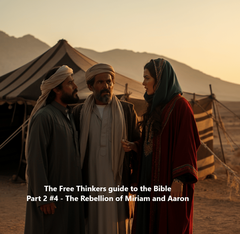 Part 2 #4 The Rebellion of Miriam and Aaron