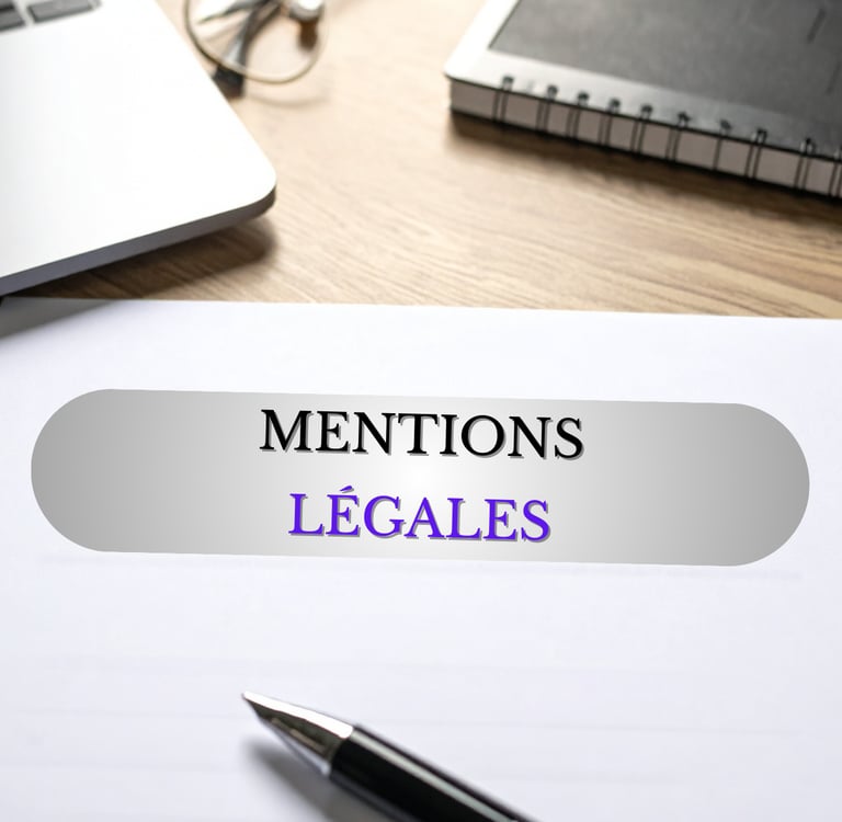 Mentions légales d’un site internet professionnel