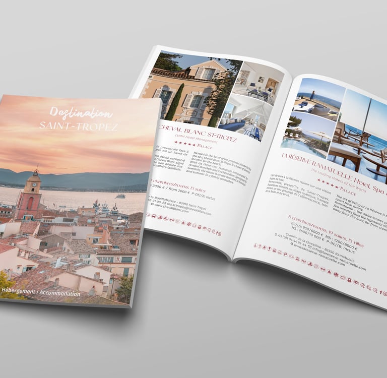 Brochure office de tourisme de Saint-Tropez