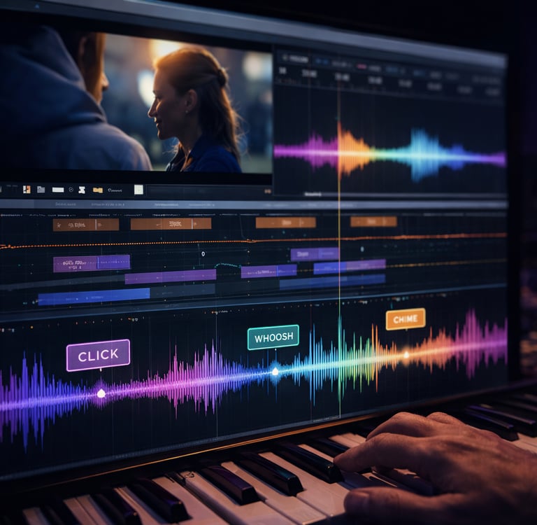 Station de création sonore et vidéo